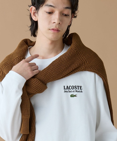 LACOSTE（ラコステ） tシャツ Jeu Set et MatchロングスリーブTシャツ