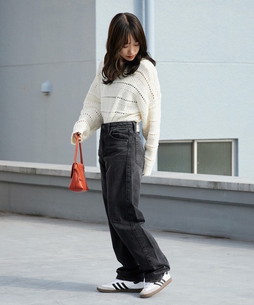 Levi's（リーバイス） ワイドパンツ ジーンズ デニム デニムパンツ
