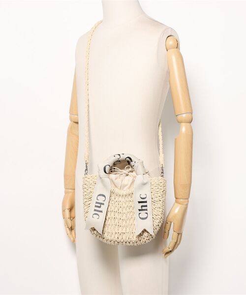 「florist」 かごバッグ M ベージュ レディース_画像9