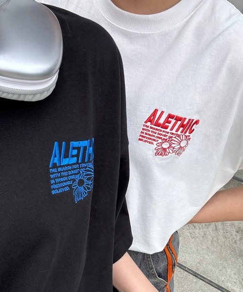 「PBLIM」 半袖Tシャツ MEDIUM サックスブルー レディース_画像2