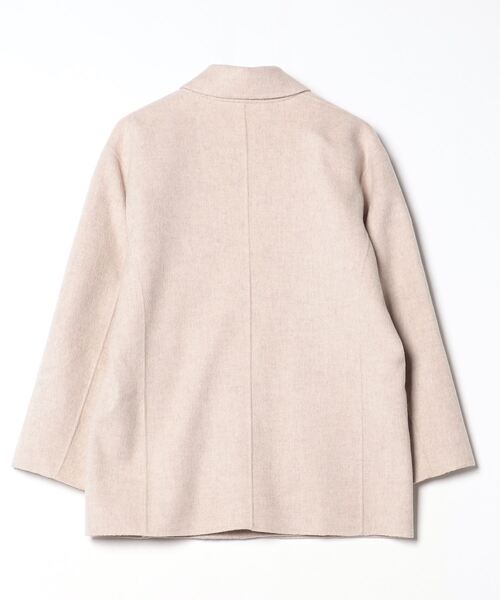 未使用級 24年♡セオリーリュクス ノーカラージャケット ベージュ 38 theory luxe（セオリーリュクス） コート 38 ベージュ レディース