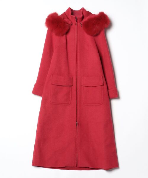 GRACE CONTINENTAL（グレースコンチネンタル） コート 36 レッド