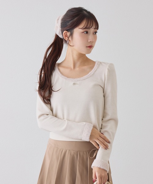 one after another NICE CLAUP tシャツ シュシュセットトップス