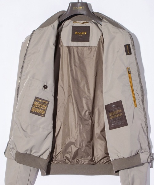 k*８様 【定価236,500円】試着のみMooRER ムーレーMA-1 ブルゾ cinqueclassico_moorer011228kah