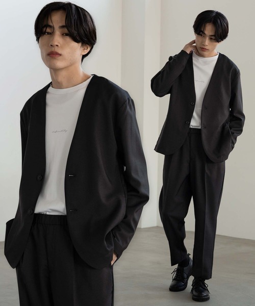 GLOBAL WORK（グローバルワーク） セットアップ SMALL ブラック メンズ