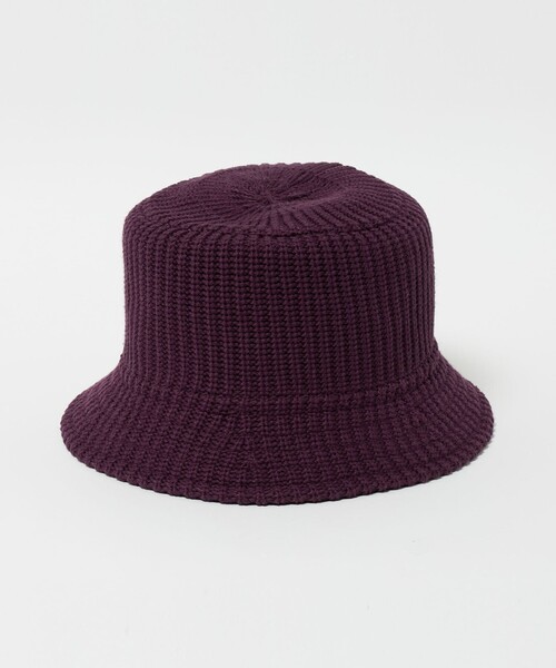 その他ブランド / Y.A.R.N/ニットバケットハット/--/GRY/総柄/メンズ green label relaxing（グリーンレーベルリラクシング） 帽子 ハット