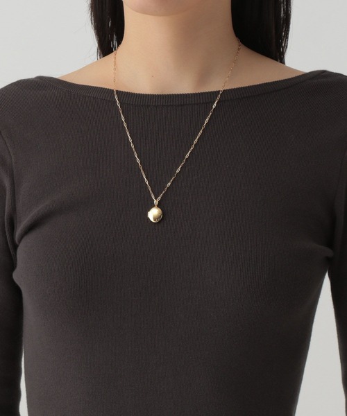 「Chaos」 長袖ニット FREE チャコールグレー レディース_画像9