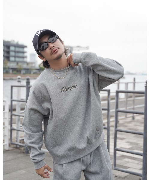 Re:room（リルーム） トレーナー スウェット 3Dロゴスウェットビッグ