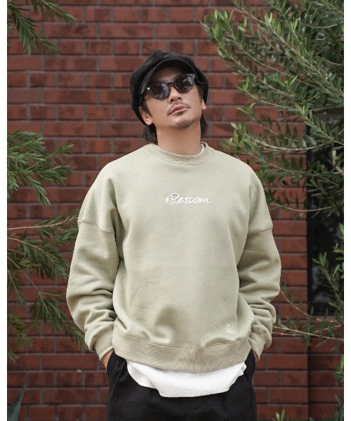 Re:room（リルーム） トレーナー スウェット 3Dロゴスウェットビッグ