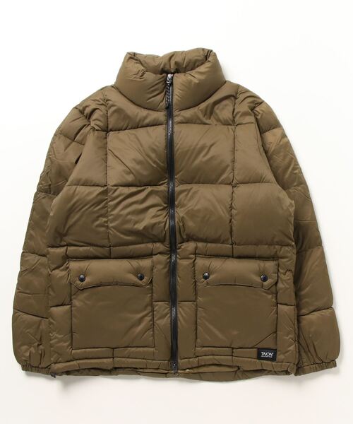 TAION（タイオン） ダウンジャケット X-LARGE オリーブ メンズ