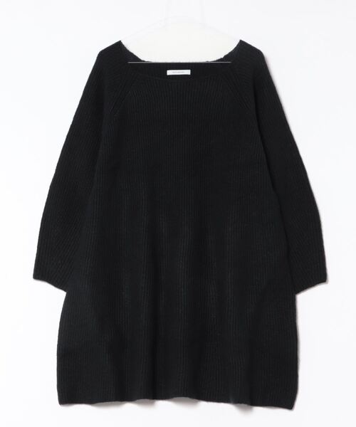 「DOUX ARCHIVES」 ニットワンピース FREE ブラック レディース_画像4
