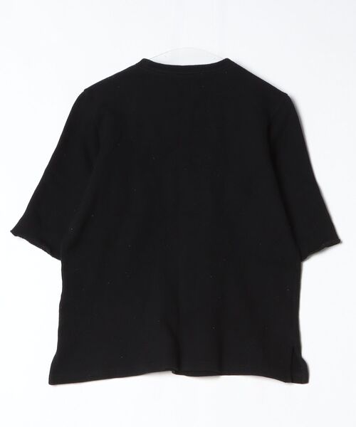 「niche.」 半袖Tシャツ - ブラック メンズ_画像2