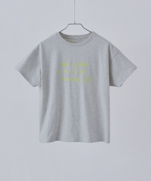 「etoll.」 半袖Tシャツ FREE オートミール レディース_画像8
