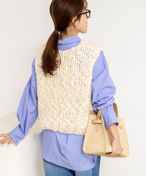 NOLLEY'Sのベスト NOLLEY'S（ノーリーズ） ニット セーター Vネックニットベスト