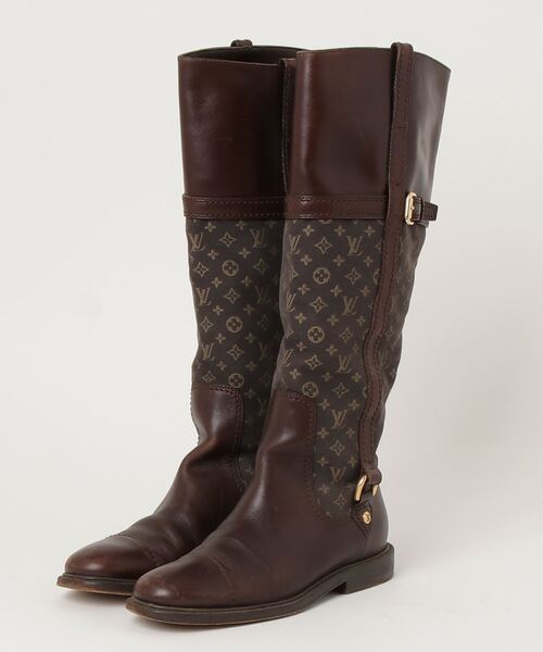 Louis Vuitton ブラウン ロングブーツ LOUIS VUITTON（ルイ・ヴィトン） ロングブーツ 34.5 ブラウン