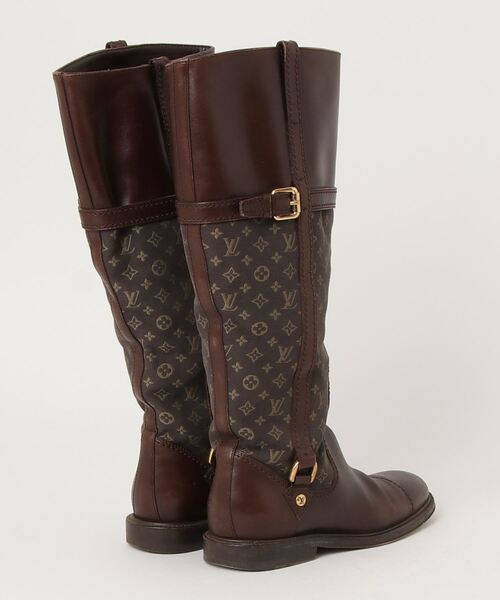ルイヴィトン ロングブーツ hhhhhさん専用 LOUIS VUITTON（ルイ・ヴィトン） ロングブーツ 34.5 ブラウン