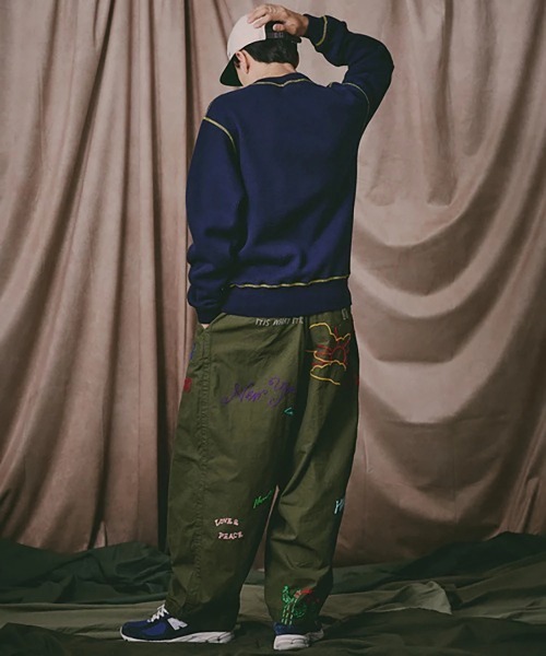 Universal Style Wear ラクガキ バズーカパンツ M パンツ Universal Style Wear/ユニバーサルスタイルウェア RAKUGAKI