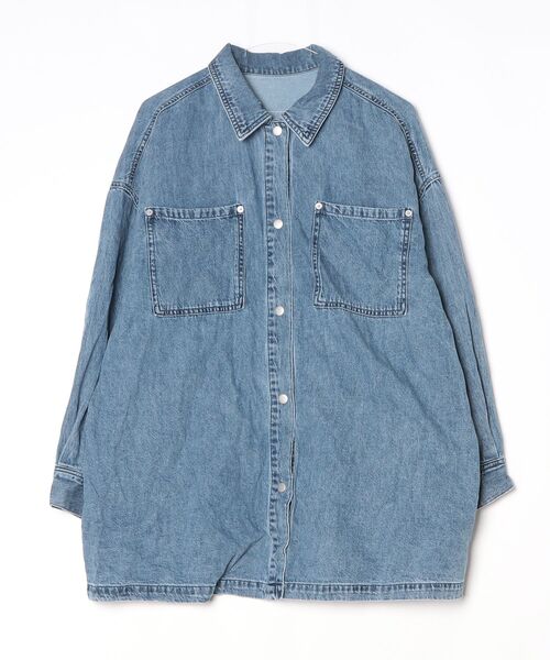 LEPSIM（レプシィム） 長袖シャツ FREE ブルー レディース : ZOZOTOWN