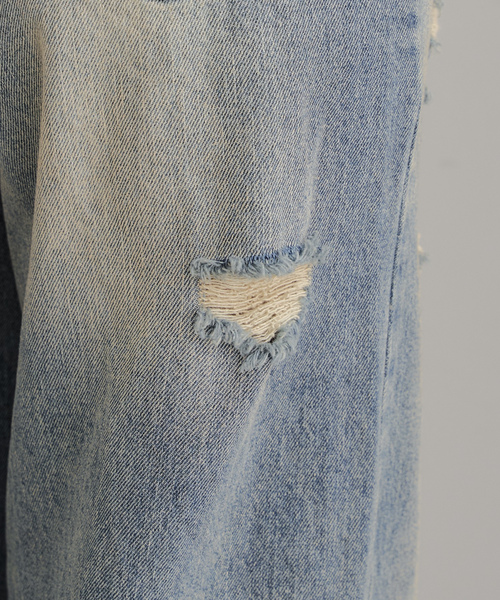 「Chico」 デニムパンツ 0 ブルー レディース_画像8
