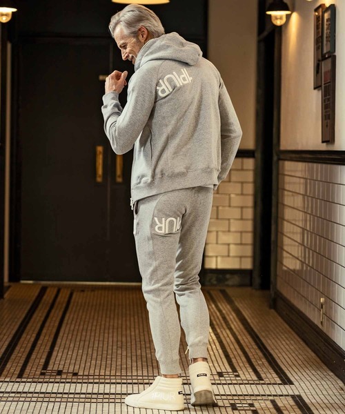 1PIU1UGUALE3 RELAX スウェットパンツ M グレー メンズ : ZOZOTOWN