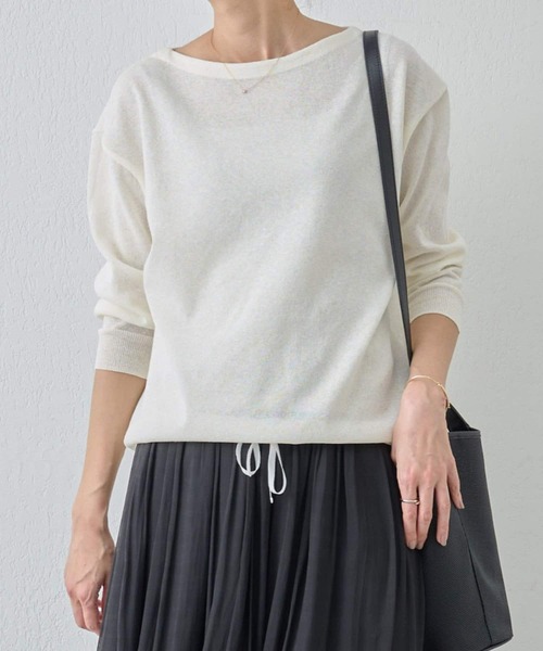 BEARDSLEY（ビアズリー） 7分袖カットソー FREE ホワイト レディース