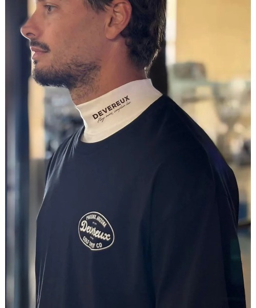 DEVEREUX GOLF ネックウォーマー スヌード Fake Mock メンズ