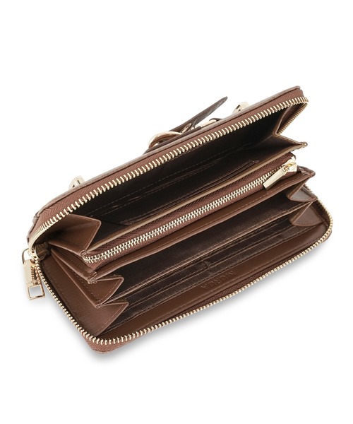 MURUA（ムルーア） 長財布 財布 ラウンドファスナー長財布 MR-W1421 