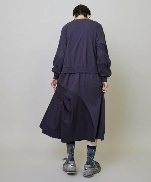 「FRAPBOIS」 長袖ワンピース 1 カーキ レディース_画像3