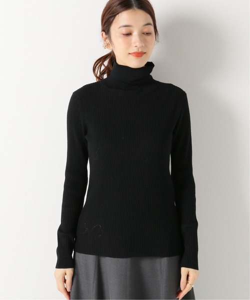 IENA（イエナ） タートルネックニット FREE ブラック レディース