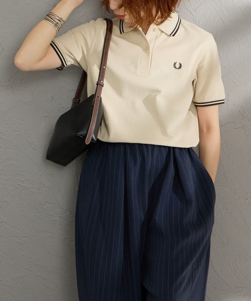 FRED PERRY（フレッドペリー） ポロシャツ ポロ ツインティップライン