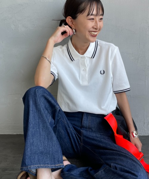 FRED PERRY（フレッドペリー） ポロシャツ ポロ ツインティップライン