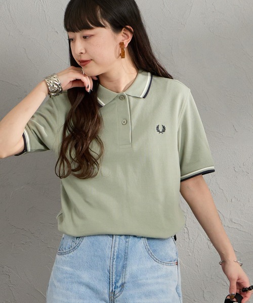 FRED PERRY（フレッドペリー） ポロシャツ ポロ ツインティップライン