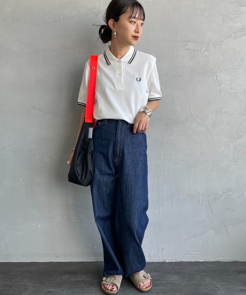 FRED PERRY（フレッドペリー） ポロシャツ ポロ ツインティップライン