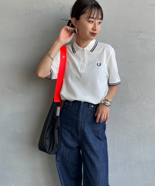 FRED PERRY（フレッドペリー） ポロシャツ ポロ ツインティップライン