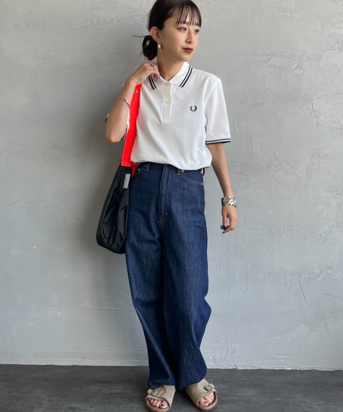 FRED PERRY（フレッドペリー） ポロシャツ ポロ ツインティップライン