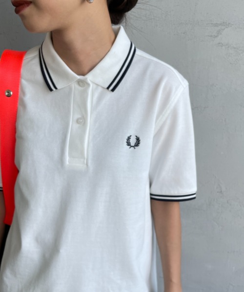 FRED PERRY（フレッドペリー） ポロシャツ ポロ ツインティップライン