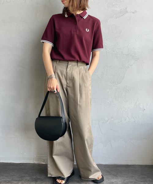 FRED PERRY（フレッドペリー） ポロシャツ ポロ ツインティップライン