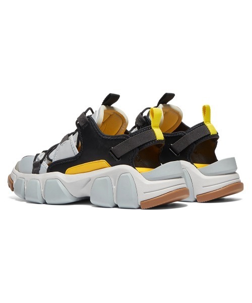 「ONITSUKA TIGER YELLOW COLLECTION」 フラットサンダル 25 グレー系その他 レディース_画像8