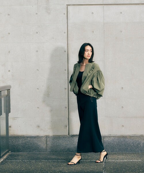 「CITY TOKYO」 スカート 1 グレー レディース_画像7