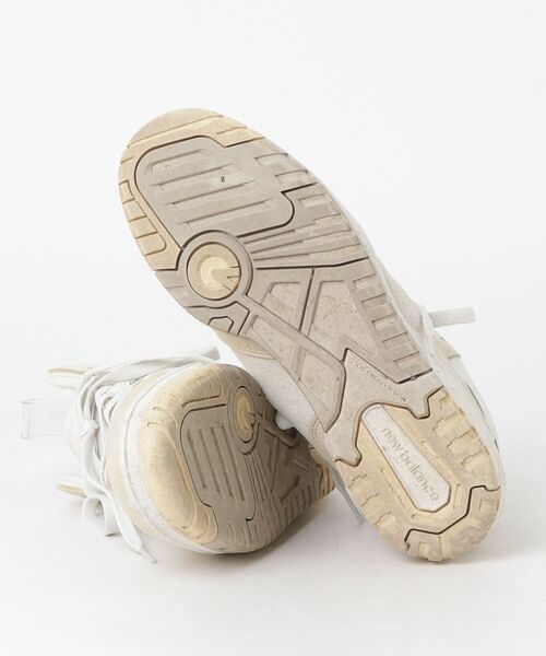 「New Balance」 ハイカットスニーカー 26.5cm ベージュ メンズ_画像3