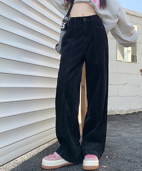 「HALEY PESCA」 コーデュロイパンツ SMALL ホワイト レディース_画像5