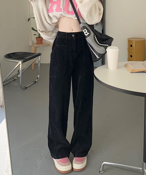 「HALEY PESCA」 コーデュロイパンツ SMALL ホワイト レディース_画像6