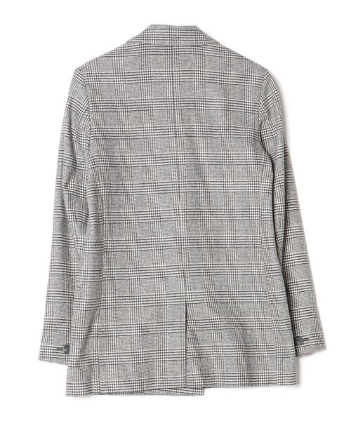 「ALLSAINTS」 チェック柄ジャケット 4 ブラック レディース_画像2