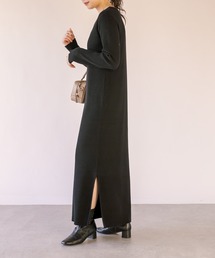 「RIVE DROITE」 ニットワンピース 36 アイボリー レディースの画像4