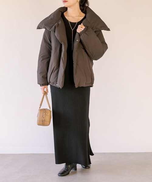 「RIVE DROITE」 ニットワンピース 36 アイボリー レディースの画像6