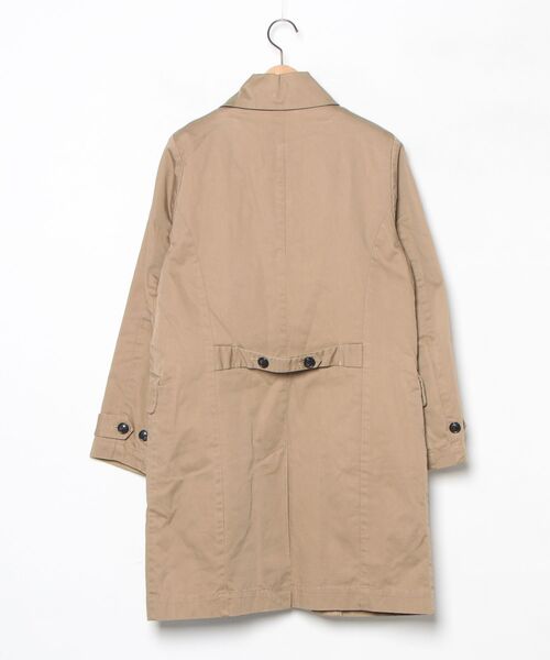 「pas de calais」 ステンカラーコート 38 ベージュ レディース_画像2