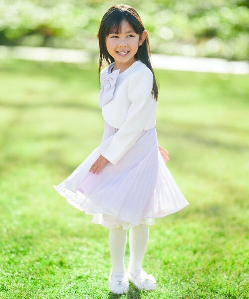 「ANY」 「KIDS」半袖ワンピース 130 パープル キッズ_画像6