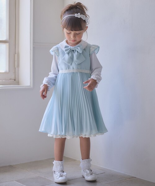 「ANY」 「KIDS」半袖ワンピース 130 パープル キッズ_画像7