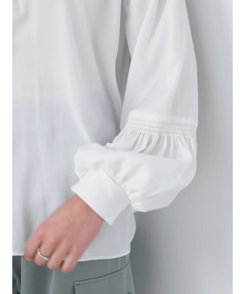 「YECCA VECCA」 長袖ブラウス FREE チャコールグレー レディース_画像8