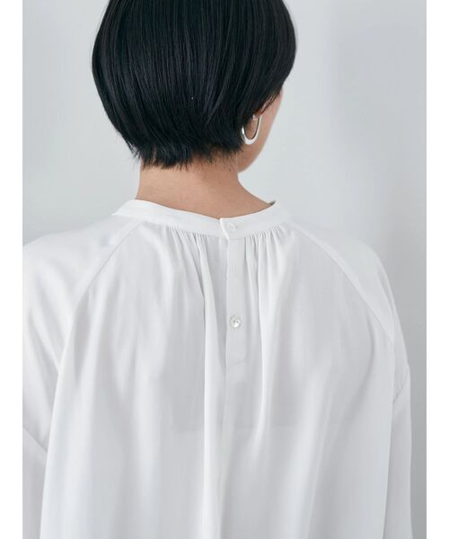 「YECCA VECCA」 長袖ブラウス FREE チャコールグレー レディース_画像9